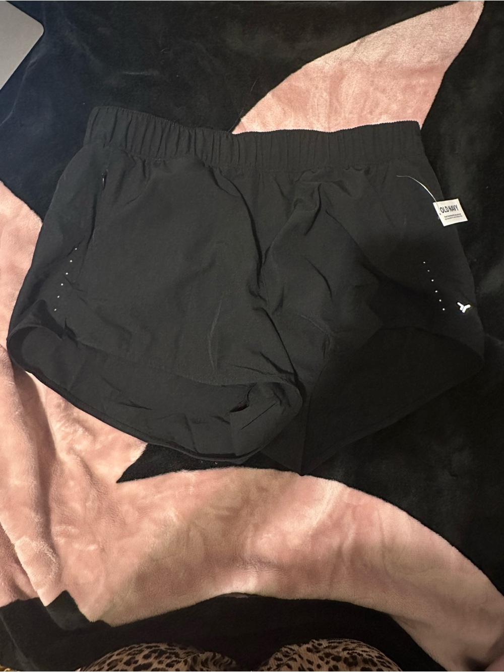 Old Navy Black Athletic Running Shorts